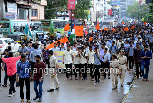 ABVP protest 1